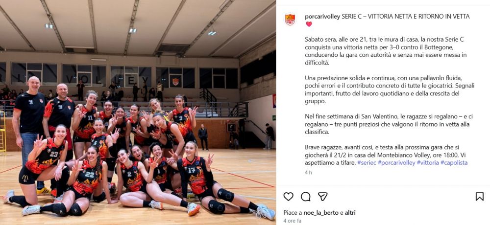 Vittoria netta...e si torna in vetta